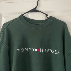 Green Tommy Hilfiger Sweater